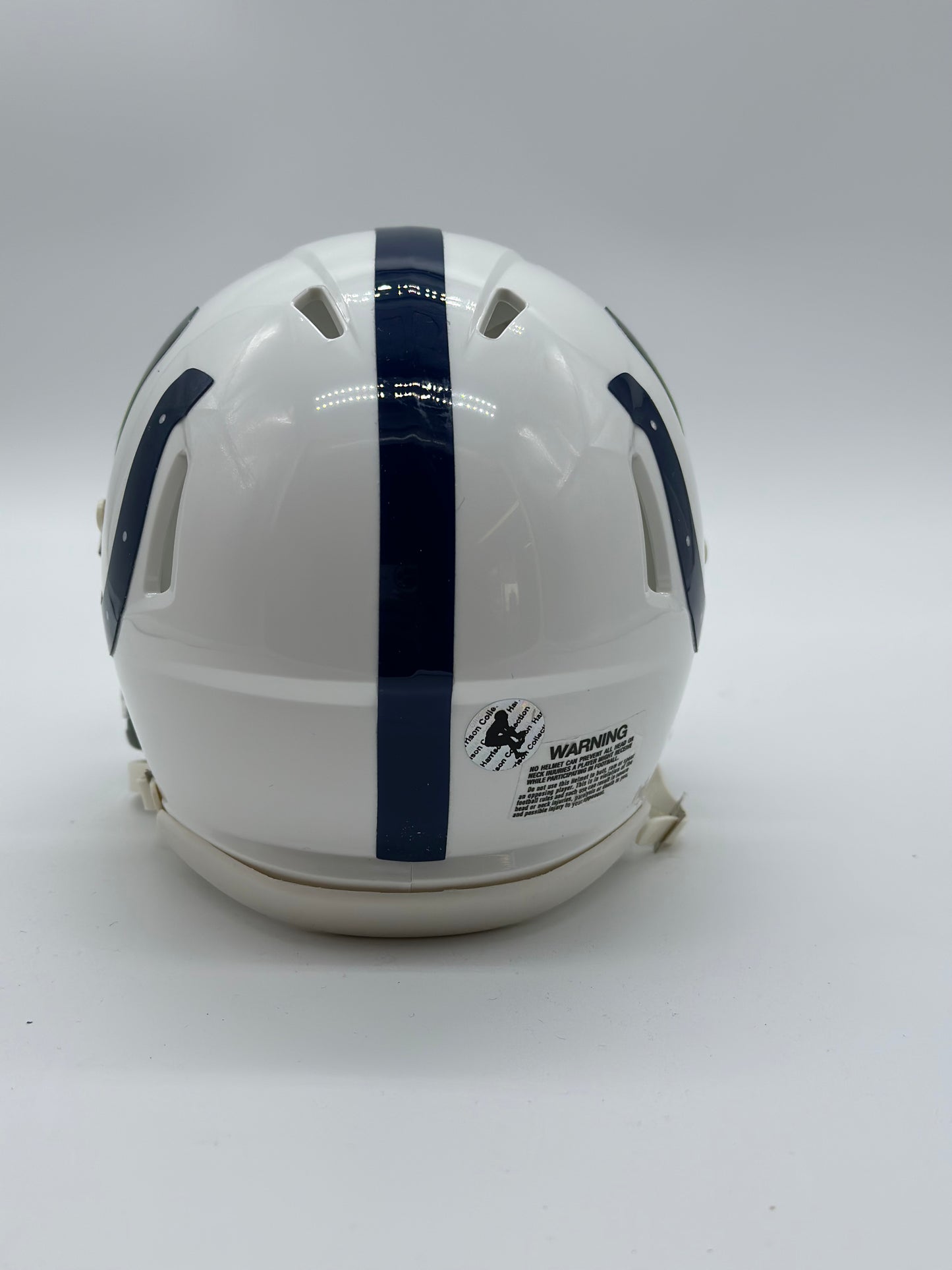 Autographed Marvin Harrison Sr Mini Speed Helmet - Riddell