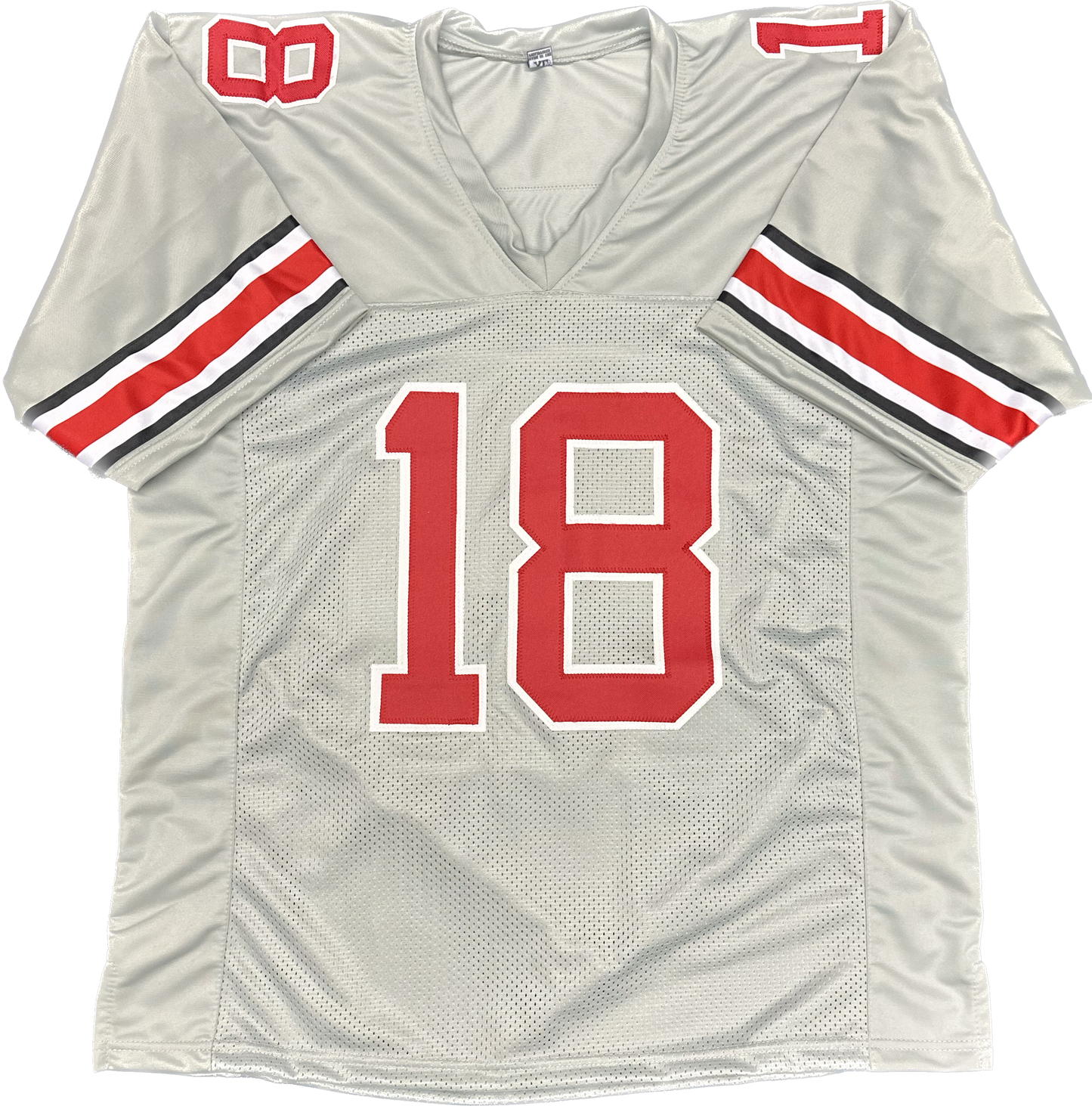Marvin Harrison Jr #18 Jersey - Grey