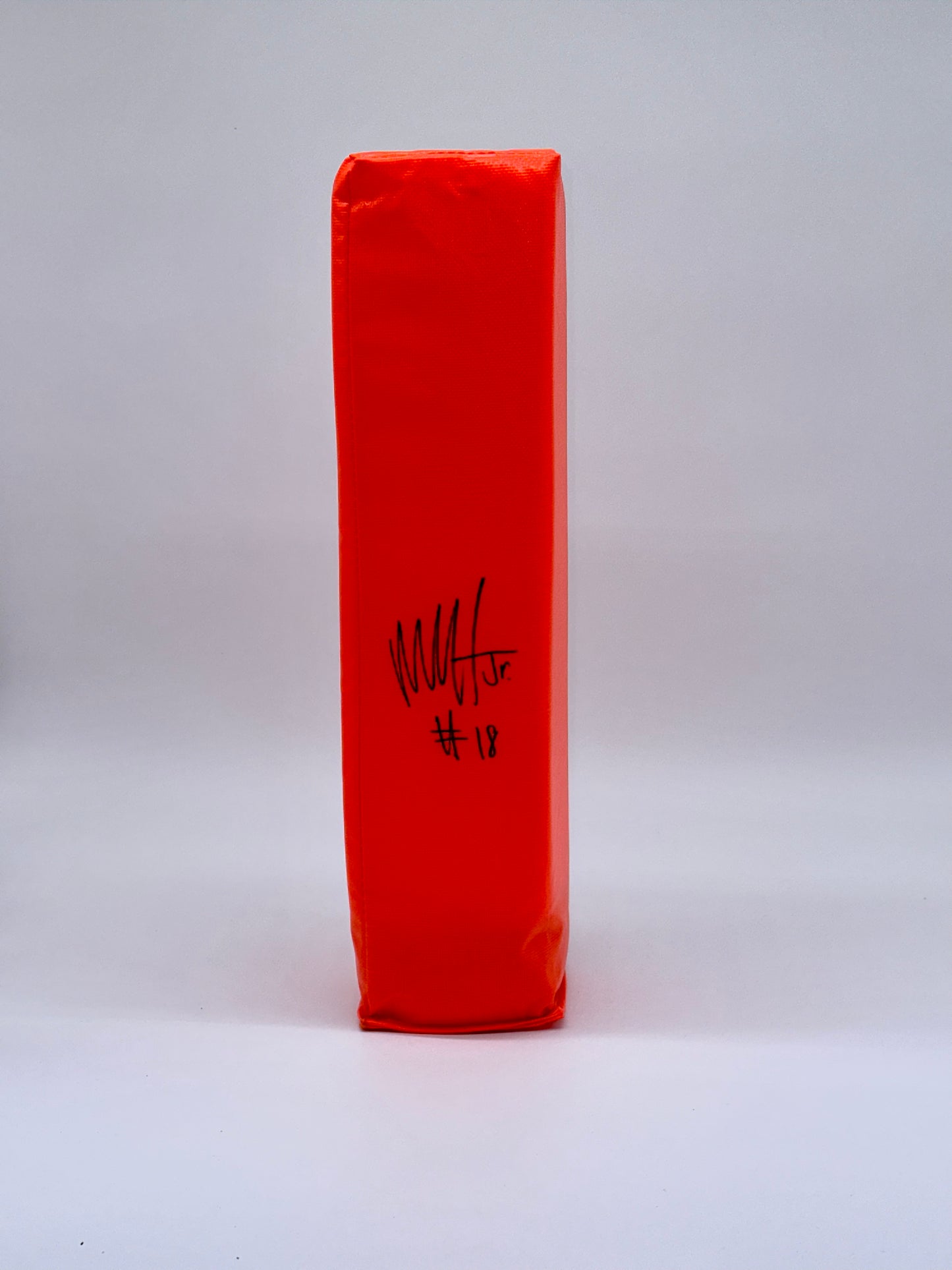 Autographed Marvin Harrison Jr End Zone Pylon
