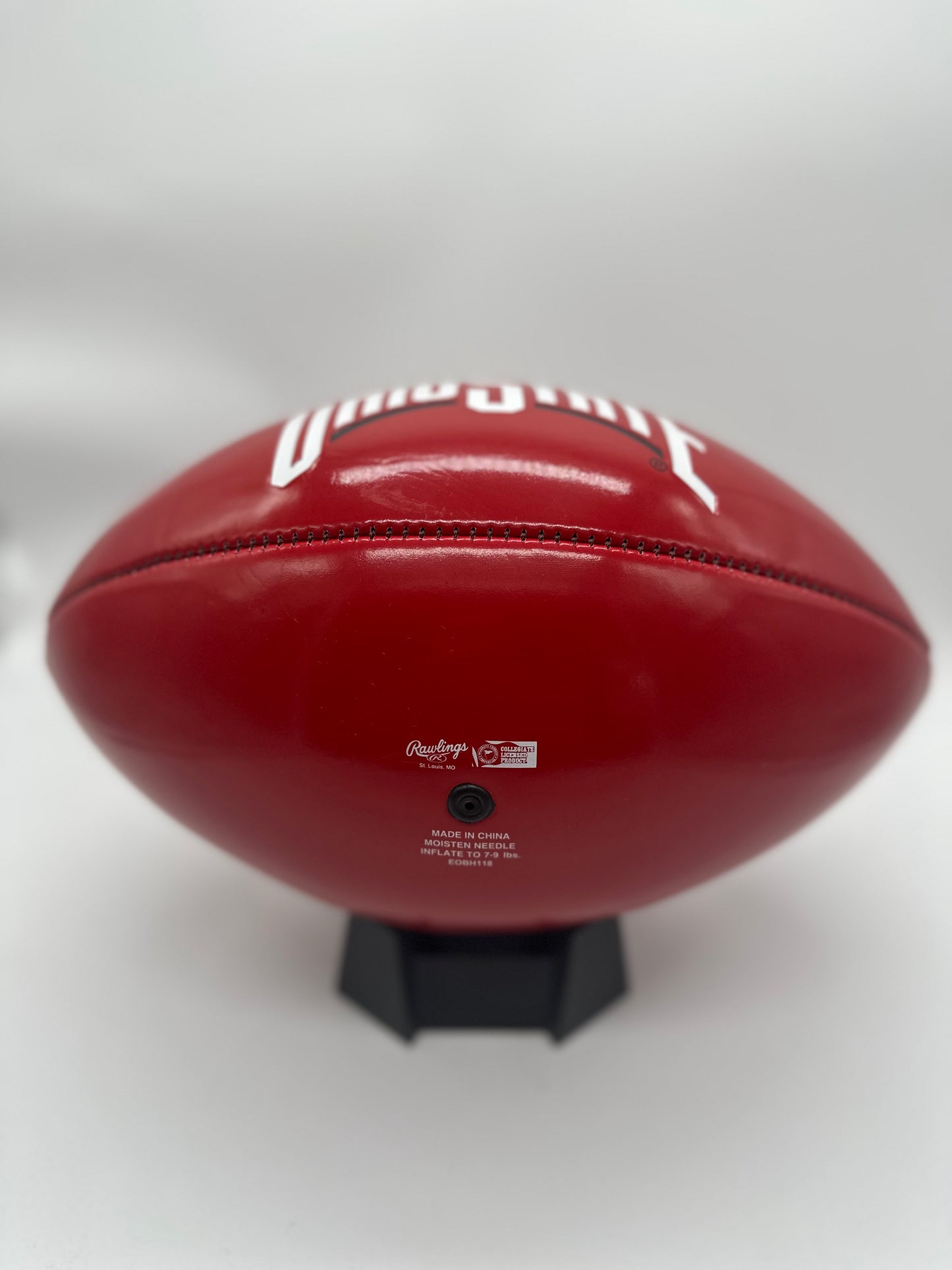 Autographed Marvin Harrison Jr Football - Limited Edition Red