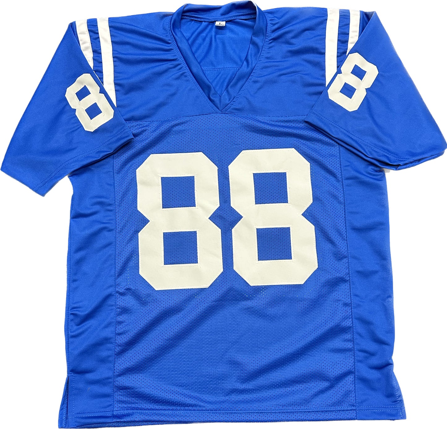 Autographed Marvin Harrison #88 Adult Jersey Blue