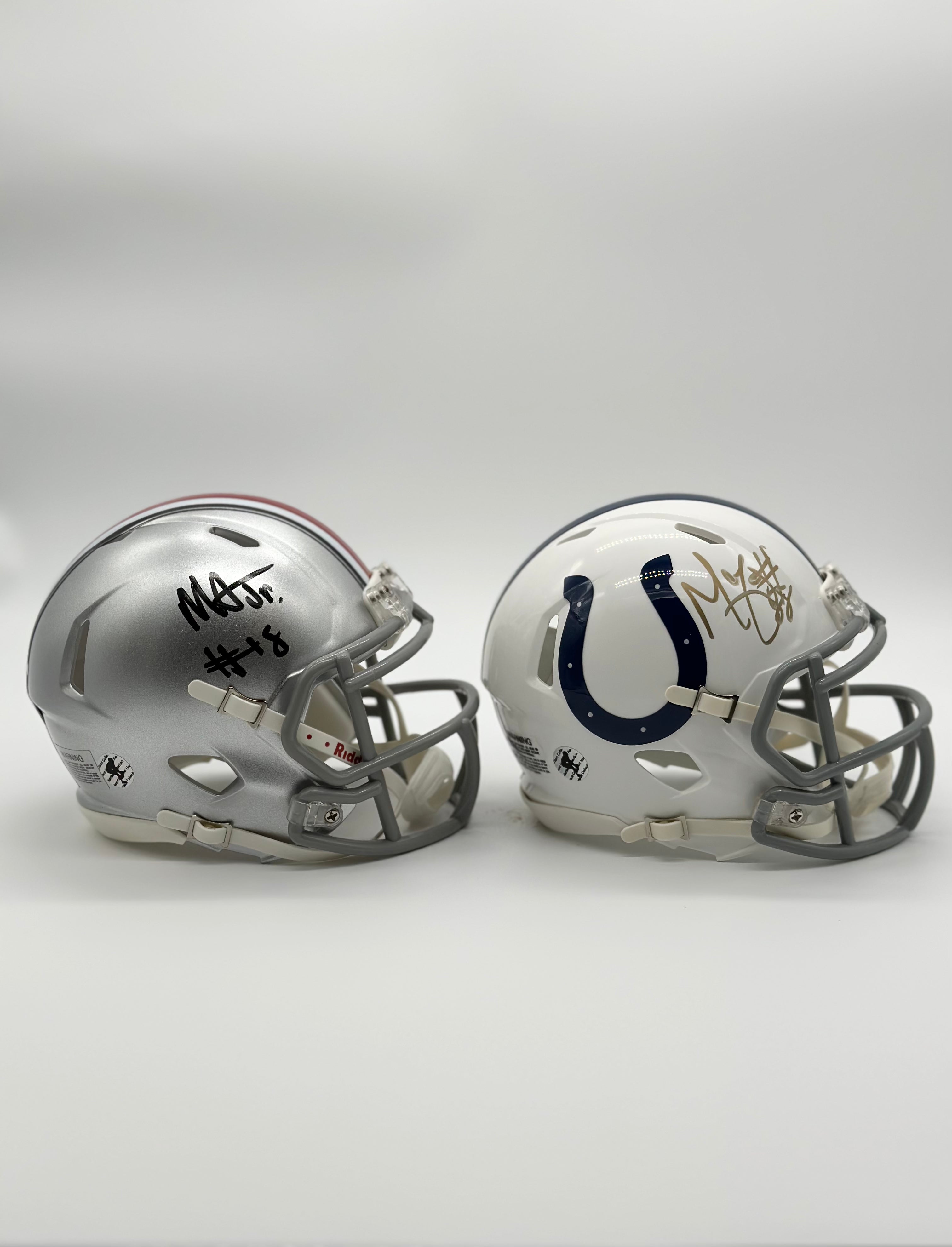 Marvin Harrison Colts Certified Authentic Autographed Mini-helmet Shad –  Collectors Crossroads