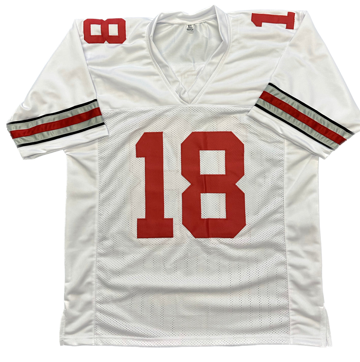 Marvin Harrison Jr #18 Jersey - White