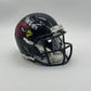 Cardinals Autographed Marvin Harrison Jr Mini Speed Helmet - Riddell - Black