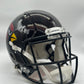 Cardinals Autographed Marvin Harrison Jr Full Size Replica Speed Helmet - Riddell - Matte Black