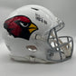 Cardinals Autographed Marvin Harrison Jr Full Size Replica Speed Helmet - Riddell - White