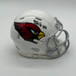 Cardinals Autographed Marvin Harrison Jr Mini Speed Helmet - Riddell - White