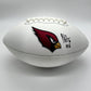 Cardinals Autographed Marvin Harrison Jr Football