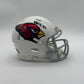 Cardinals Autographed Marvin Harrison Jr Mini Speed Helmet - Riddell - White