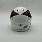 Cardinals Autographed Marvin Harrison Jr Mini Speed Helmet - Riddell - White