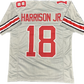Marvin Harrison Jr #18 Jersey - Grey