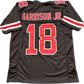 Marvin Harrison Jr #18 Jersey - Black
