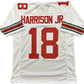 Marvin Harrison Jr #18 Jersey - White